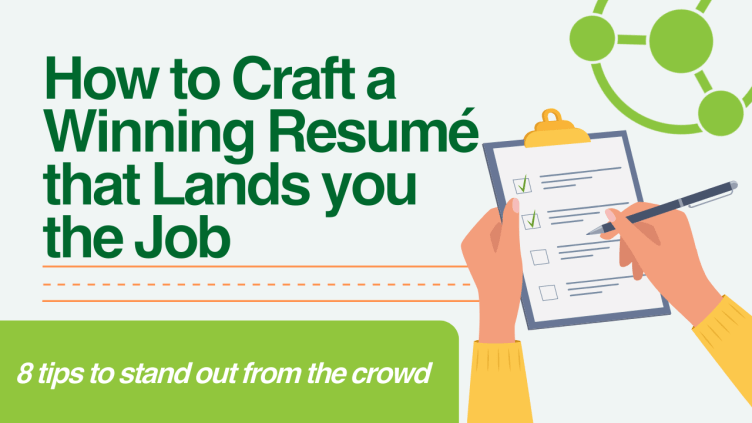 How to Craft a Winning Resumé Graphic