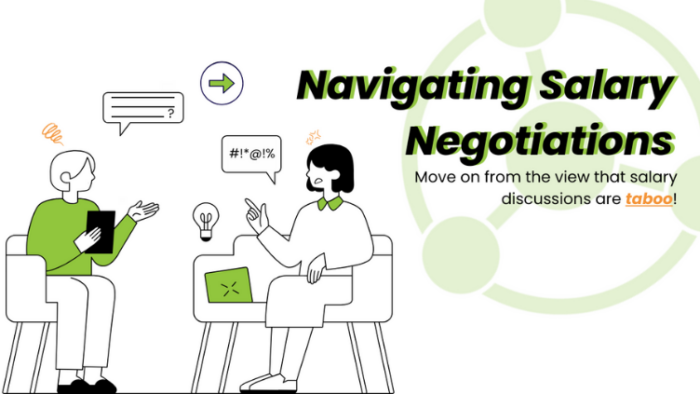 navigation salary negotiations graphic
