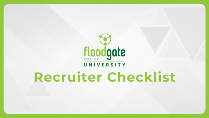 Recruiter Checklist